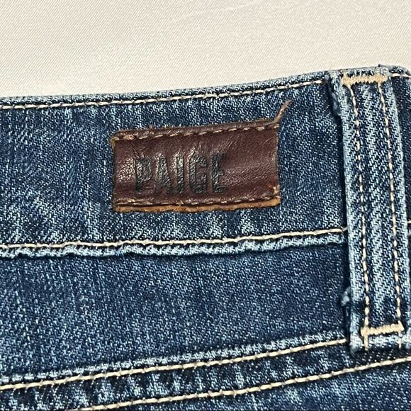 PAIGE Jimmy Jimmy Short in Tyson Destructed Denim Cotton Shorts 29 - Picture 7 of 8